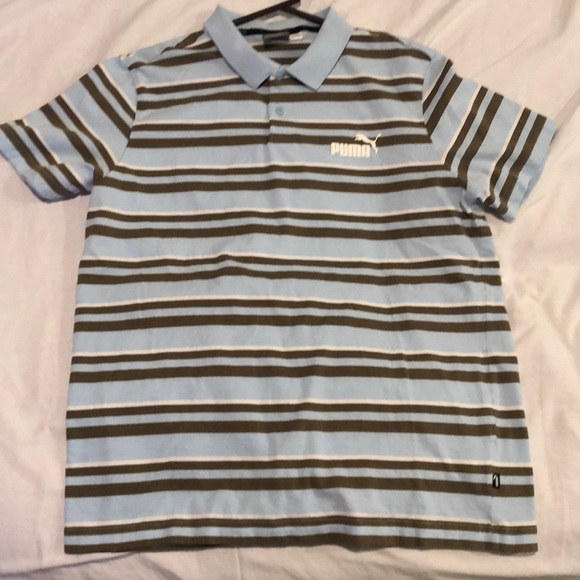Puma Men’s Polo Shirt Short Sleeve Size Large EUC - Picture 8 of 11